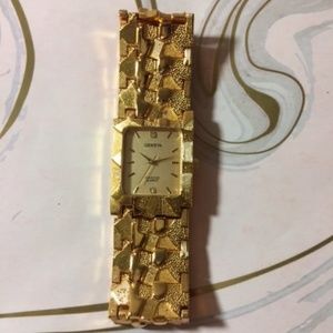 Gold Geneva Watch